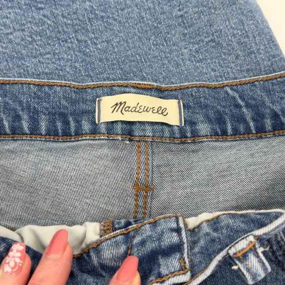 Madewell Perfect Vintage Flare Jeans 31 /‎ 12 Blue Stretch Denim Boho Western - Picture 9 of 12